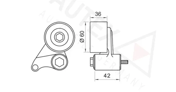 Tensioner Pulley, timing belt