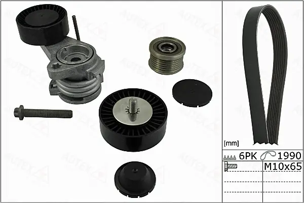 V-Ribbed Belt Set (702862)