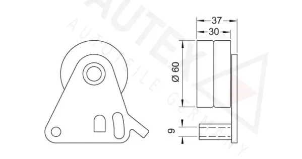 Tensioner Pulley, timing belt