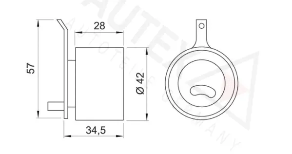 Tensioner Pulley, timing belt