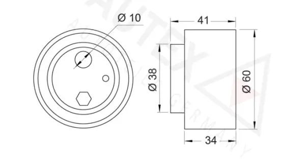 Tensioner Pulley, timing belt