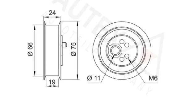 Tensioner Pulley, timing belt
