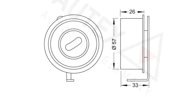 Tensioner Pulley, timing belt