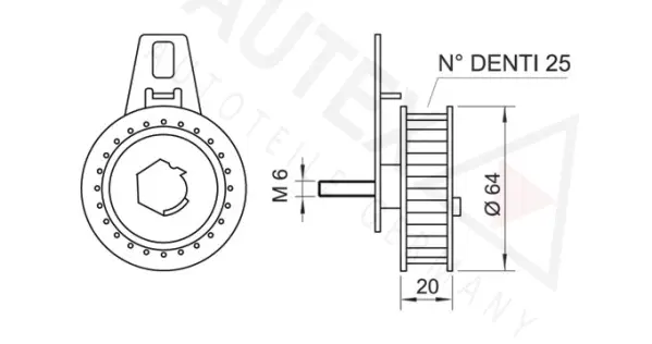 Tensioner Pulley, timing belt