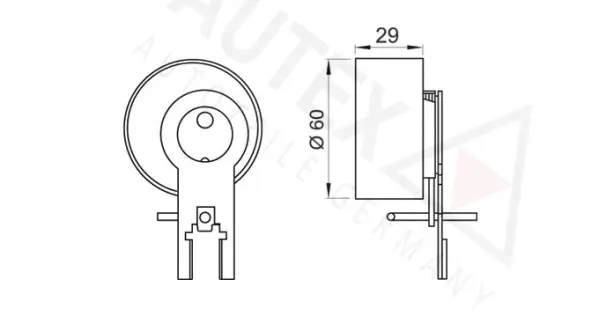 Tensioner Pulley, timing belt