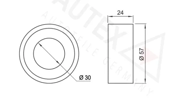 Tensioner Pulley, timing belt
