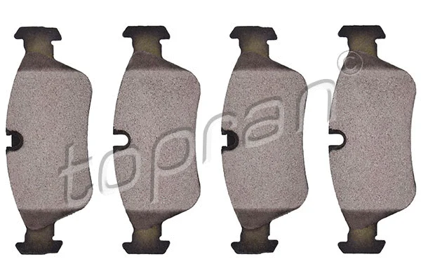 Brake Pad Set, disc brake (501 243)