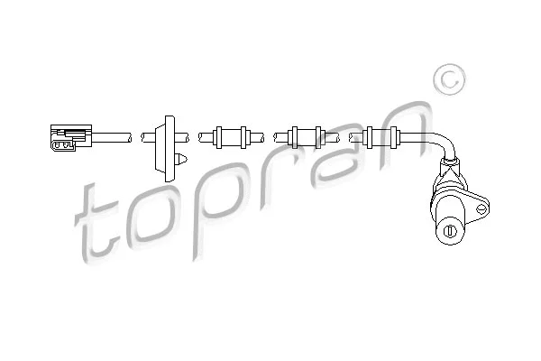 Sensor, wheel speed (401 414)