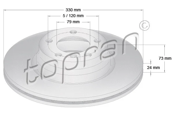 Brake Disc (503 015)