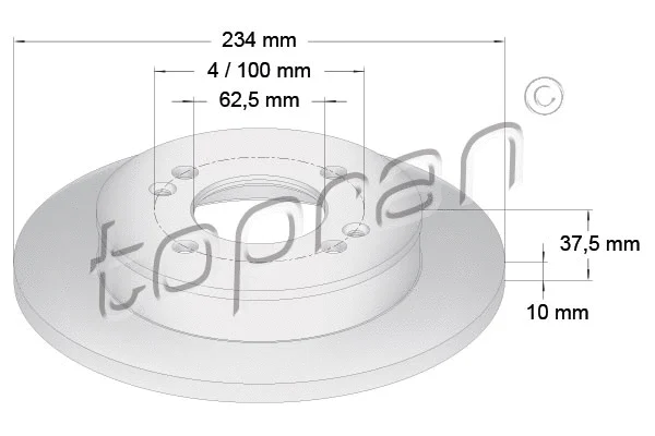 Brake Disc (821 169)