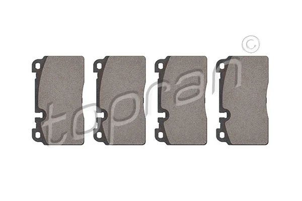 Brake Pad Set, disc brake (115 179)