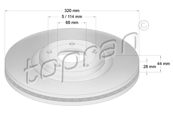 Brake Disc (631 176)
