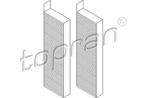 Filter Set, cabin air (722 261)