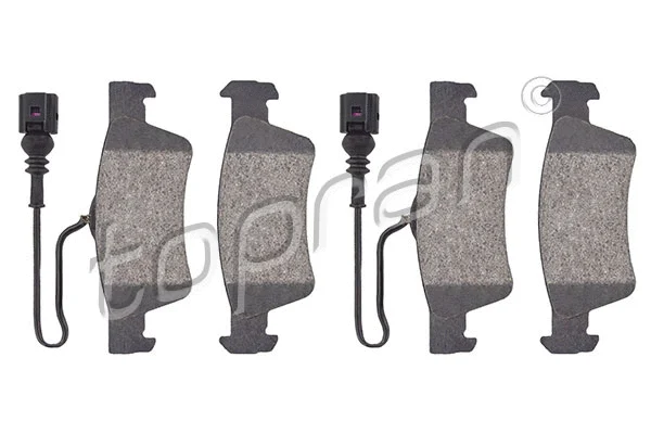 Brake Pad Set, disc brake (112 170)