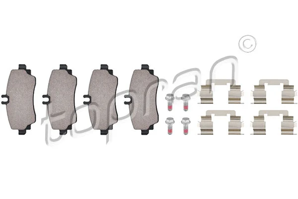Brake Pad Set, disc brake (400 519)