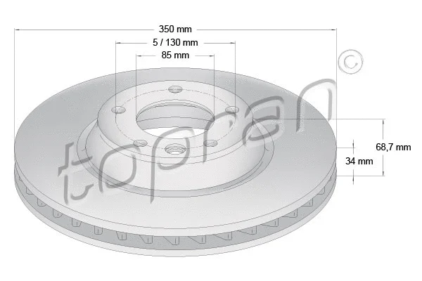Brake Disc (111 289)