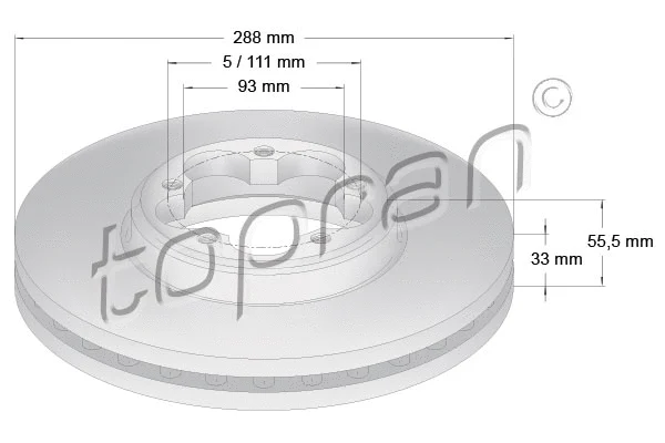 Brake Disc (305 047)