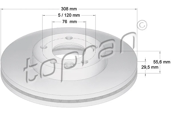 Brake Disc (110 428)