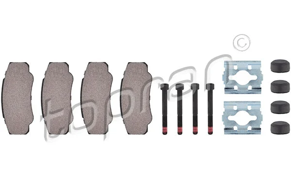 Brake Pad Set, disc brake (721 243)