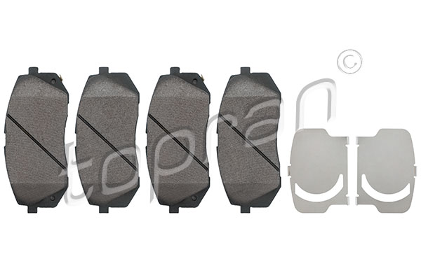 Brake Pad Set, disc brake (821 253)