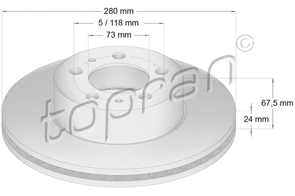 Brake Disc (722 454)