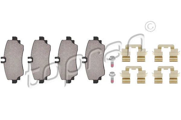 Brake Pad Set, disc brake (400 428)
