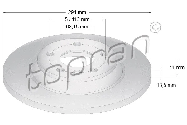 Brake Disc (107 692)