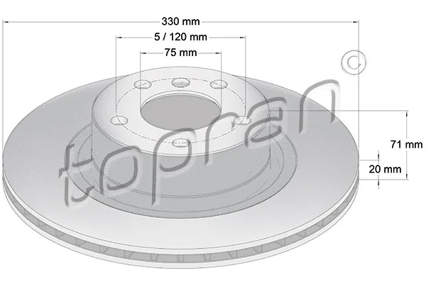 Brake Disc (502 381)