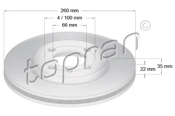 Brake Disc (500 559)