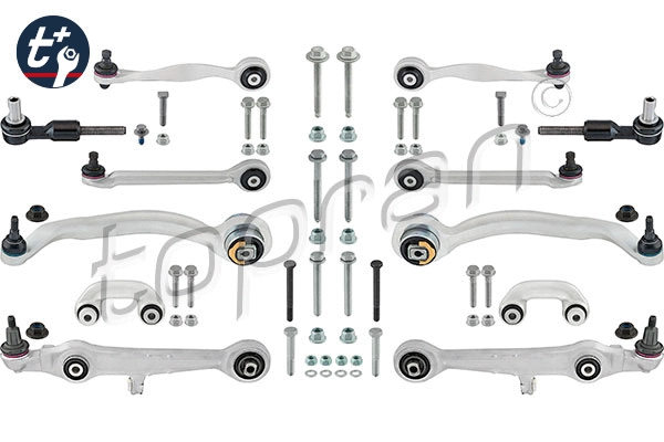 Control/Trailing Arm Kit, wheel suspension (114 522)