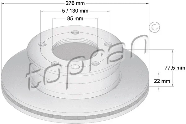 Brake Disc (107 687)