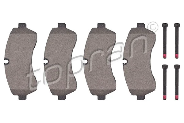 Brake Pad Set, disc brake (111 656)