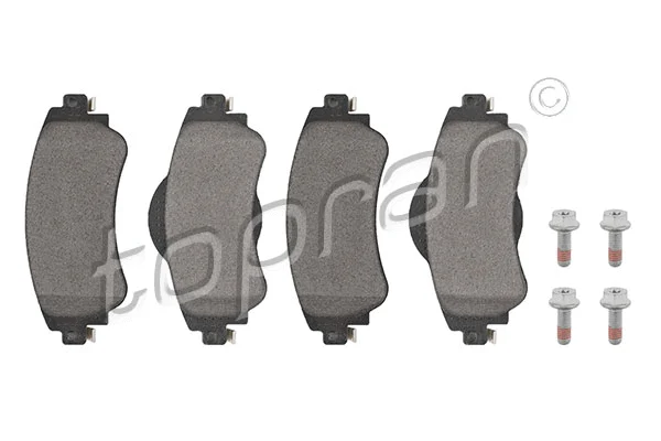 Brake Pad Set, disc brake (624 507)