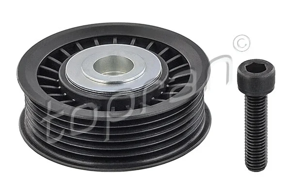 Deflection/Guide Pulley, V-ribbed belt (701 185)