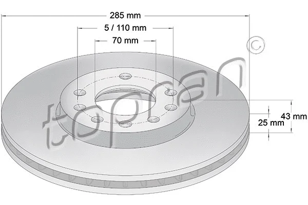 Brake Disc (206 511)