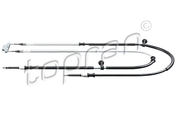 Cable Pull, parking brake (207 380)
