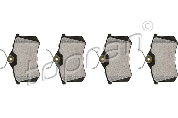 Brake Pad Set, disc brake (701 162)