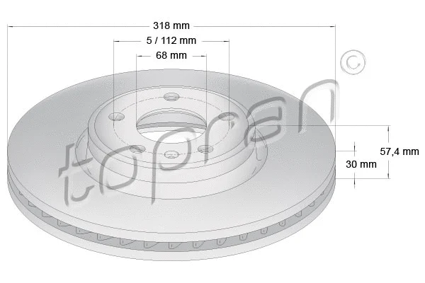 Brake Disc (631 152)