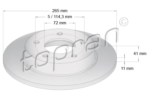 Brake Disc (600 770)