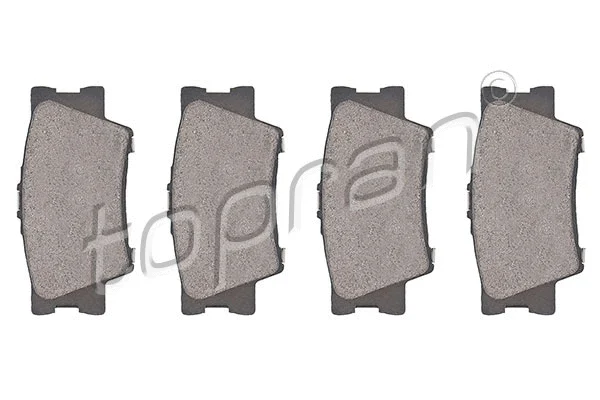 Brake Pad Set, disc brake (600 611)