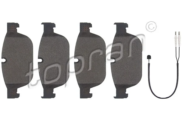 Brake Pad Set, disc brake (723 272)