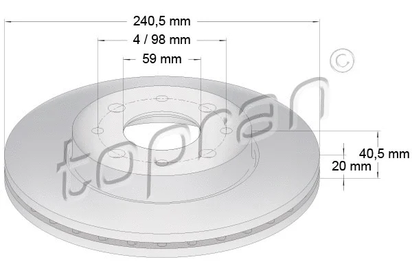 Brake Disc (304 231)