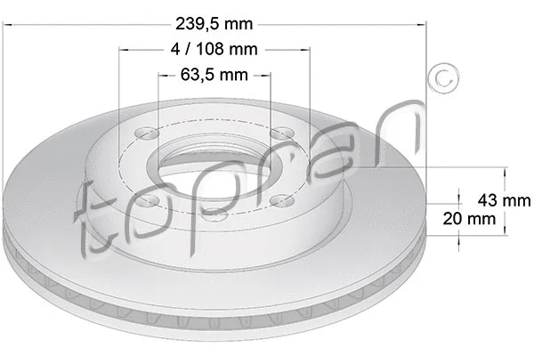 Brake Disc (301 908)
