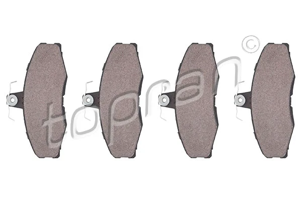 Brake Pad Set, disc brake (110 653)