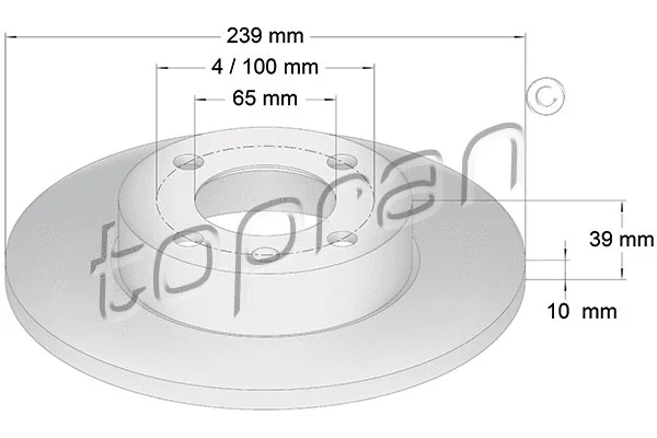Brake Disc (104 164)
