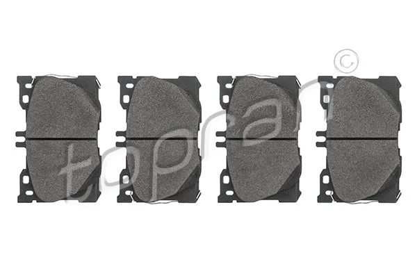 Brake Pad Set, disc brake (624 522)
