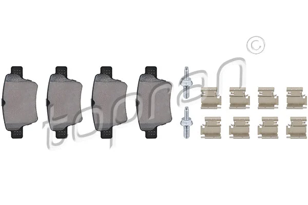 Brake Pad Set, disc brake (723 135)