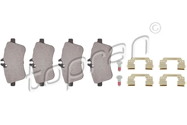 Brake Pad Set, disc brake (401 437)