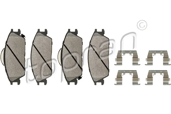 Brake Pad Set, disc brake (820 370)