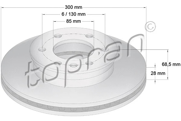 Brake Disc (111 652)